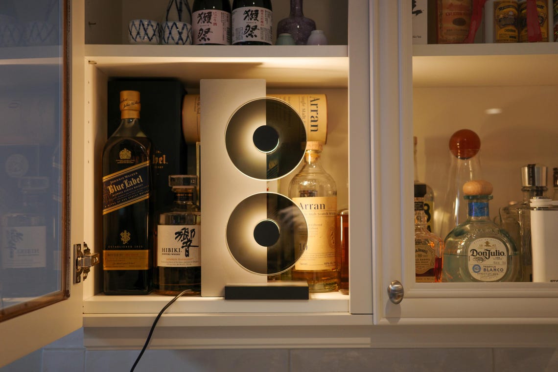 Modern LED Table Lamp: Minimalist Warm Light Desk Accent