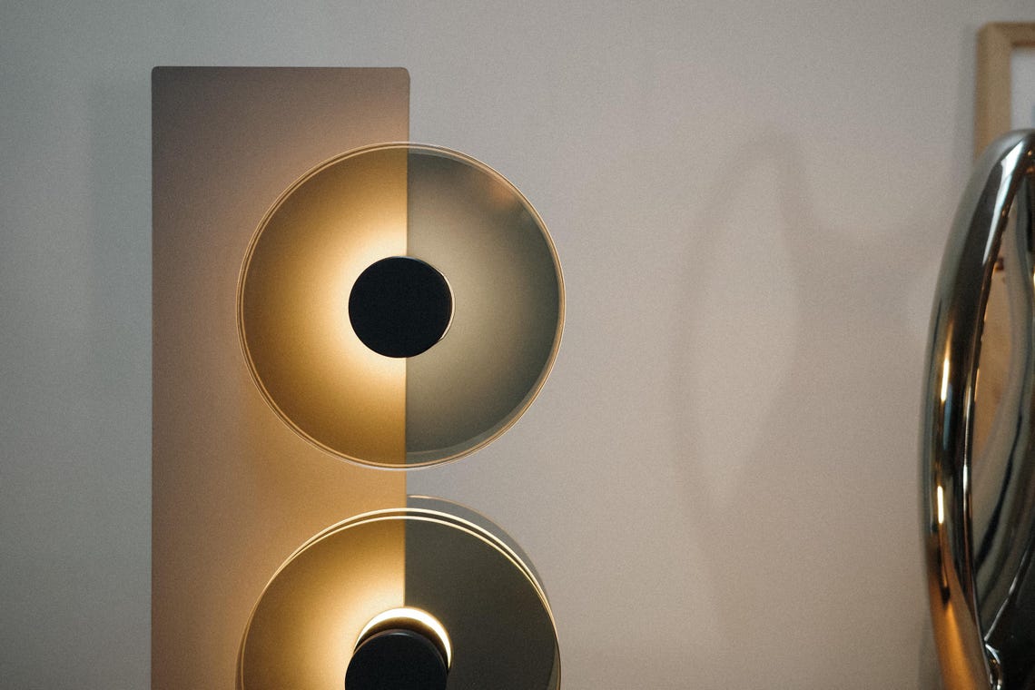 Modern LED Table Lamp: Minimalist Warm Light Desk Accent